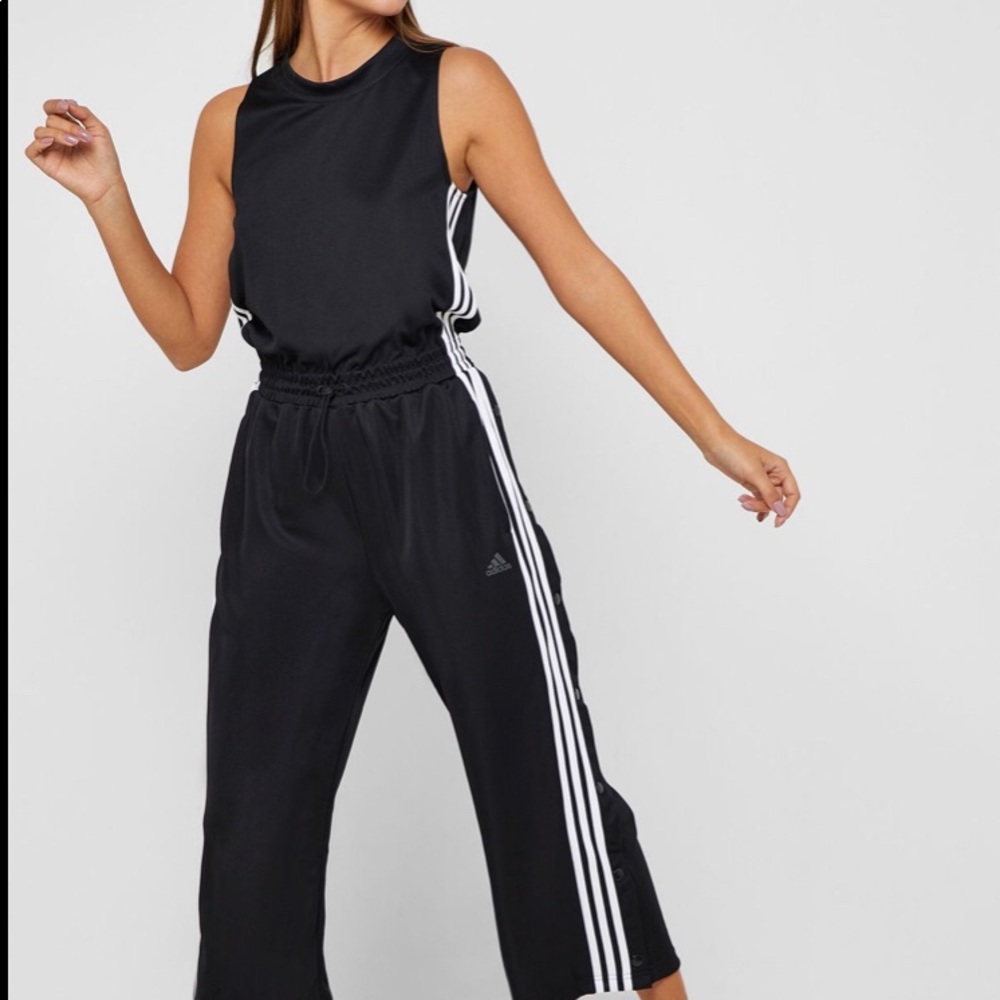 Black Adidas Jumpsuit Womens Medium